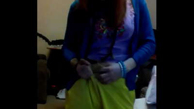 Tutup video masturbasi ku Redheaded Light Fairy